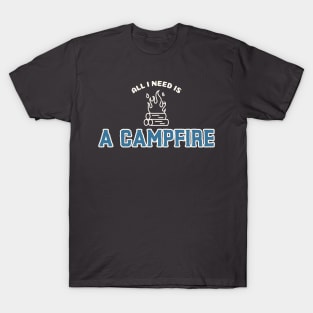 Camping All I Need Is A Campfire T-Shirt